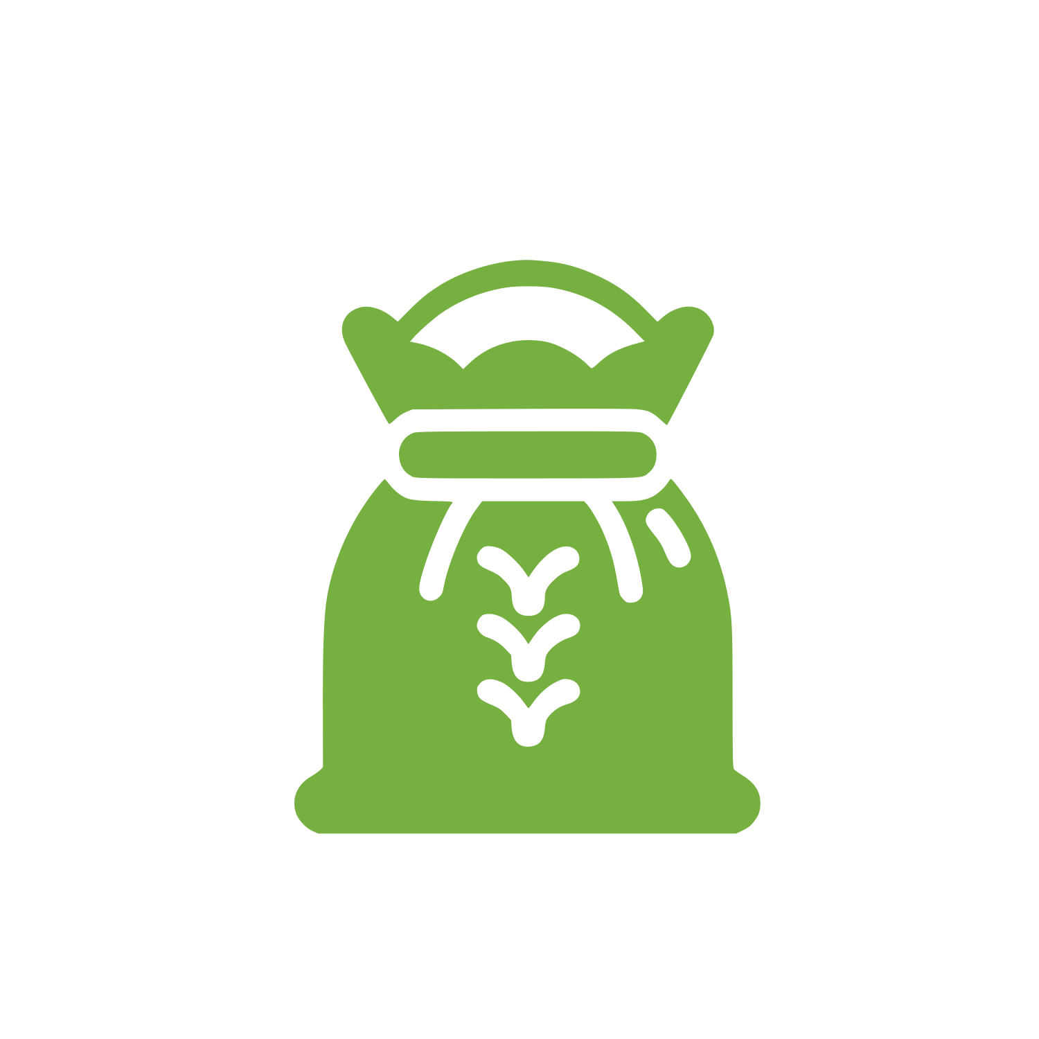 Produce Sack Logo #76B041