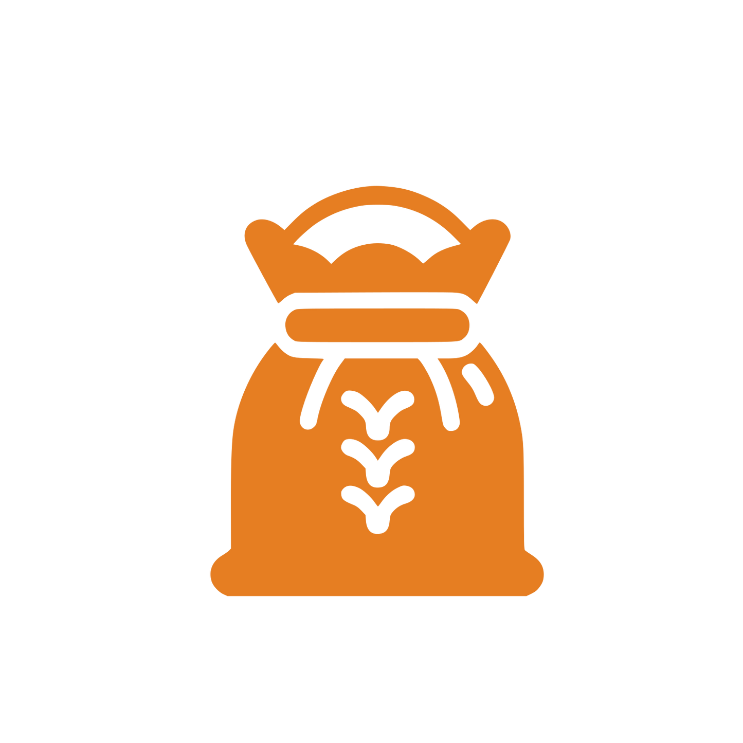 Produce Sack Logo #E67E22