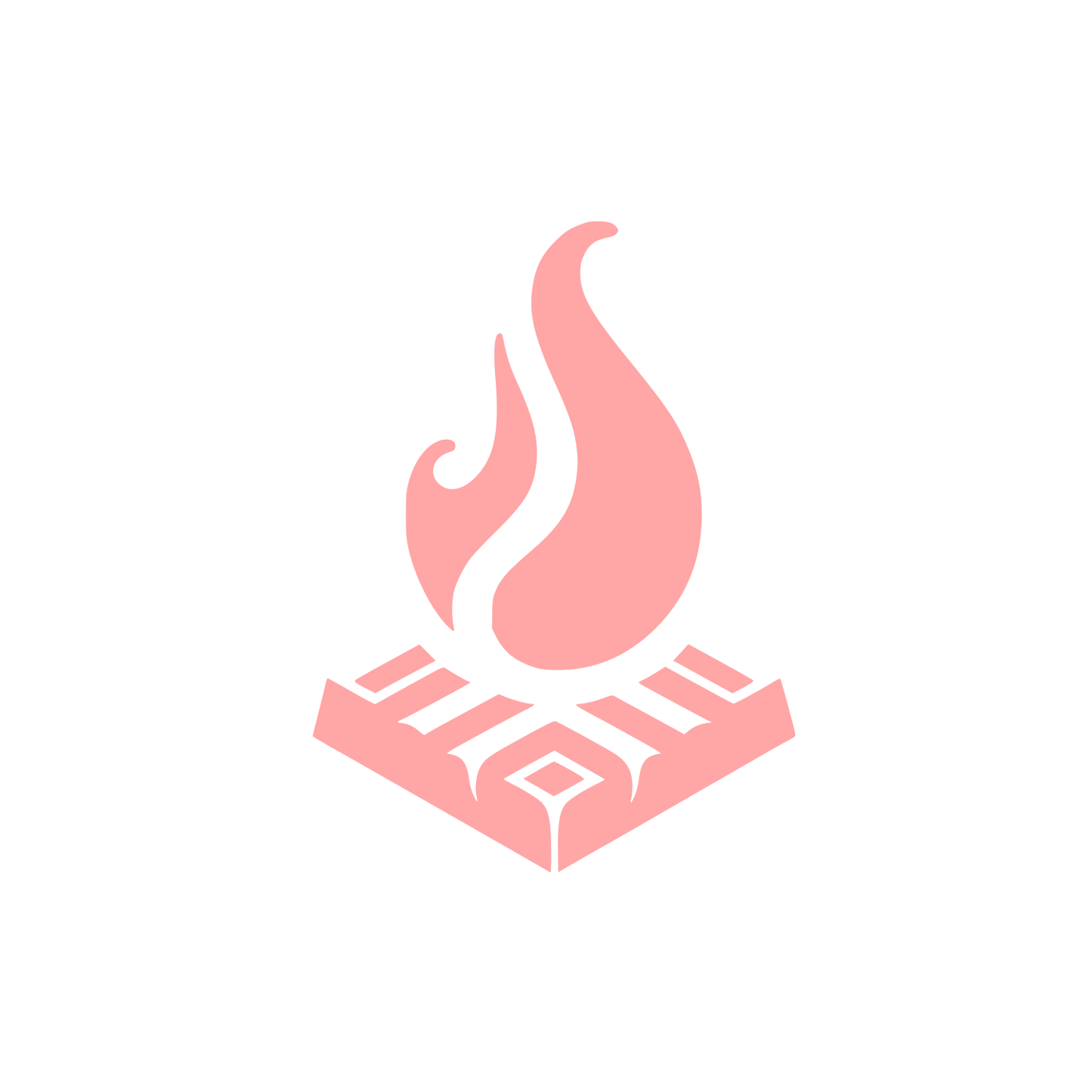 Flame Logo #ffa6a6