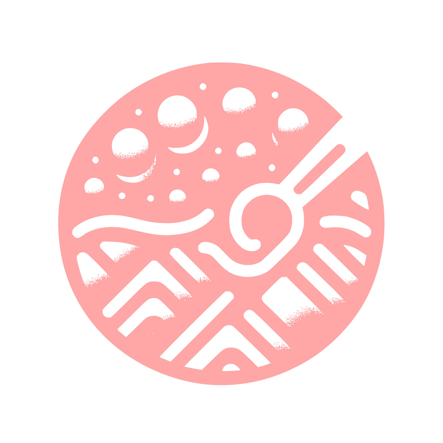 Chocolate Bar Logo #ffa6a6