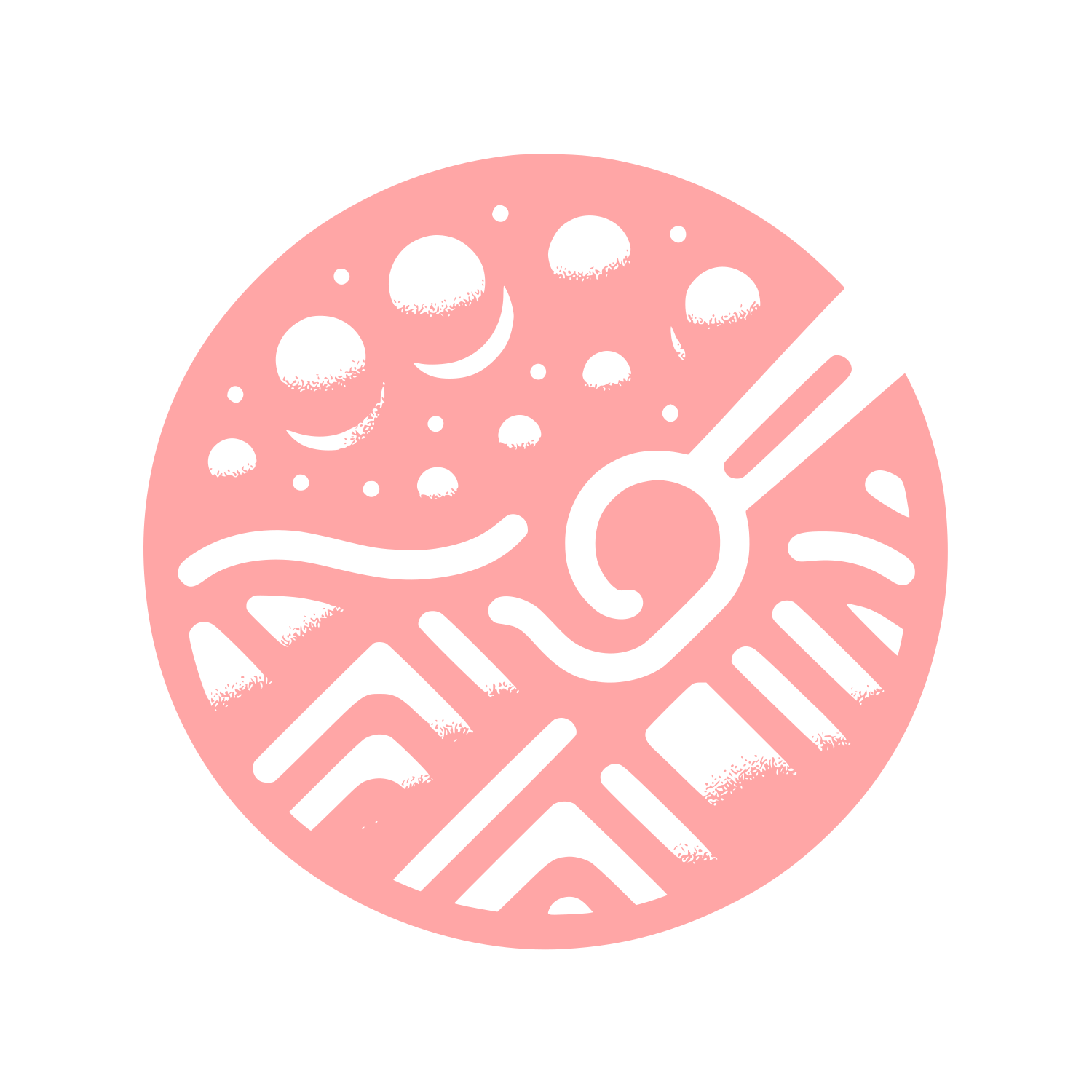 Chocolate Bar Logo #ffa6a6