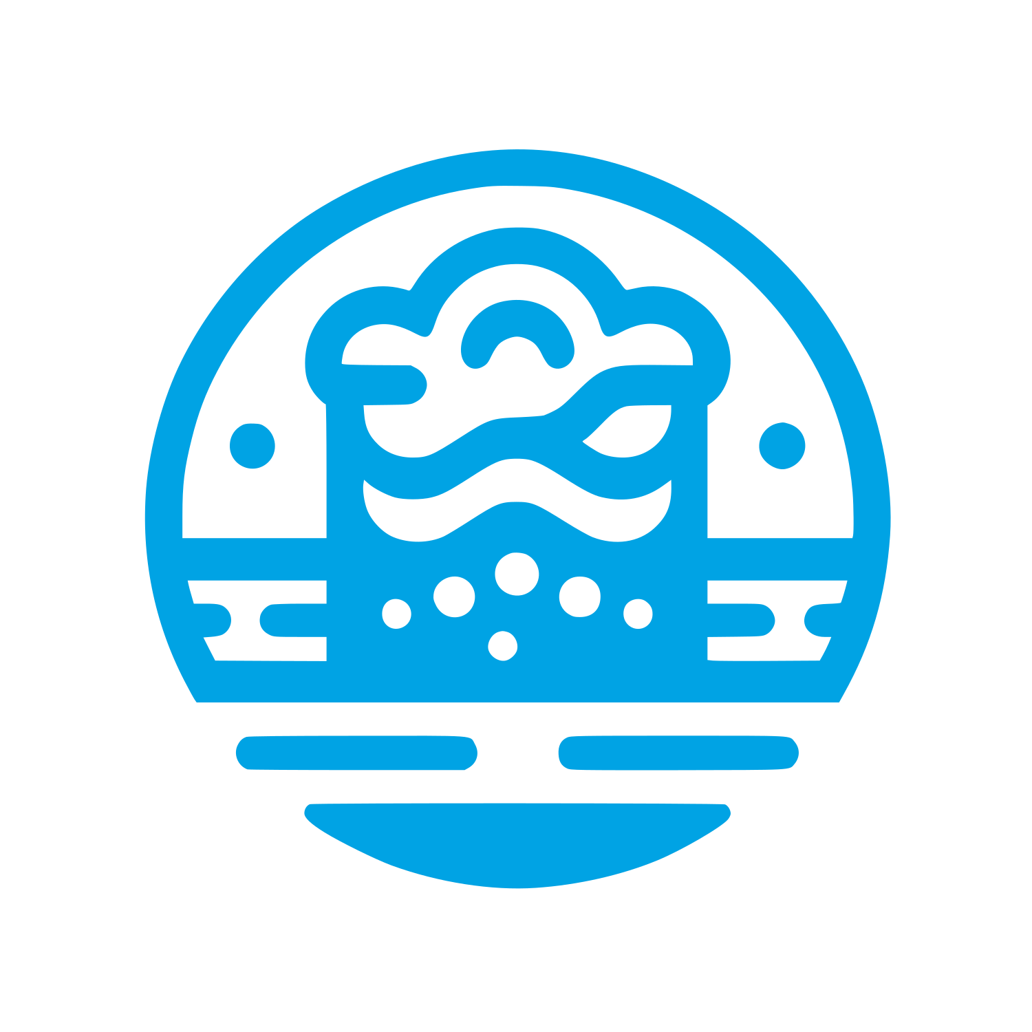 Beverage Company Logo #00a3e4