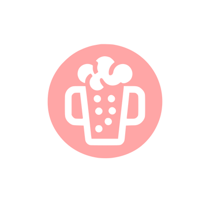 Beer Mug Logo #ffa6a6