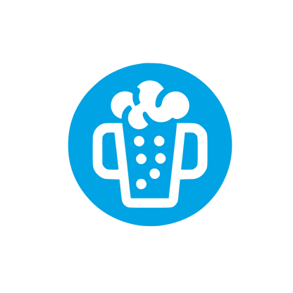 Beer Mug Logo #00a3e4