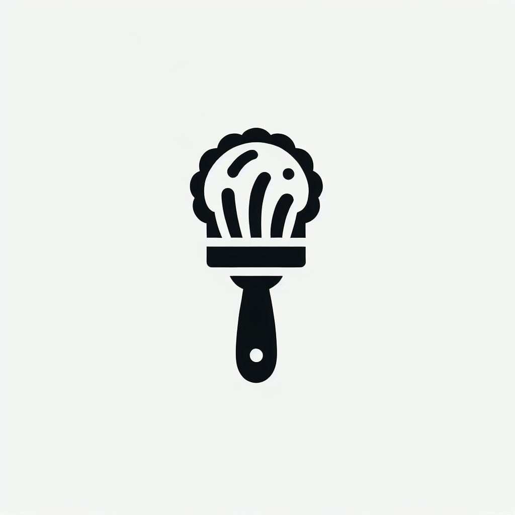 Paintbrush Stroke Logo