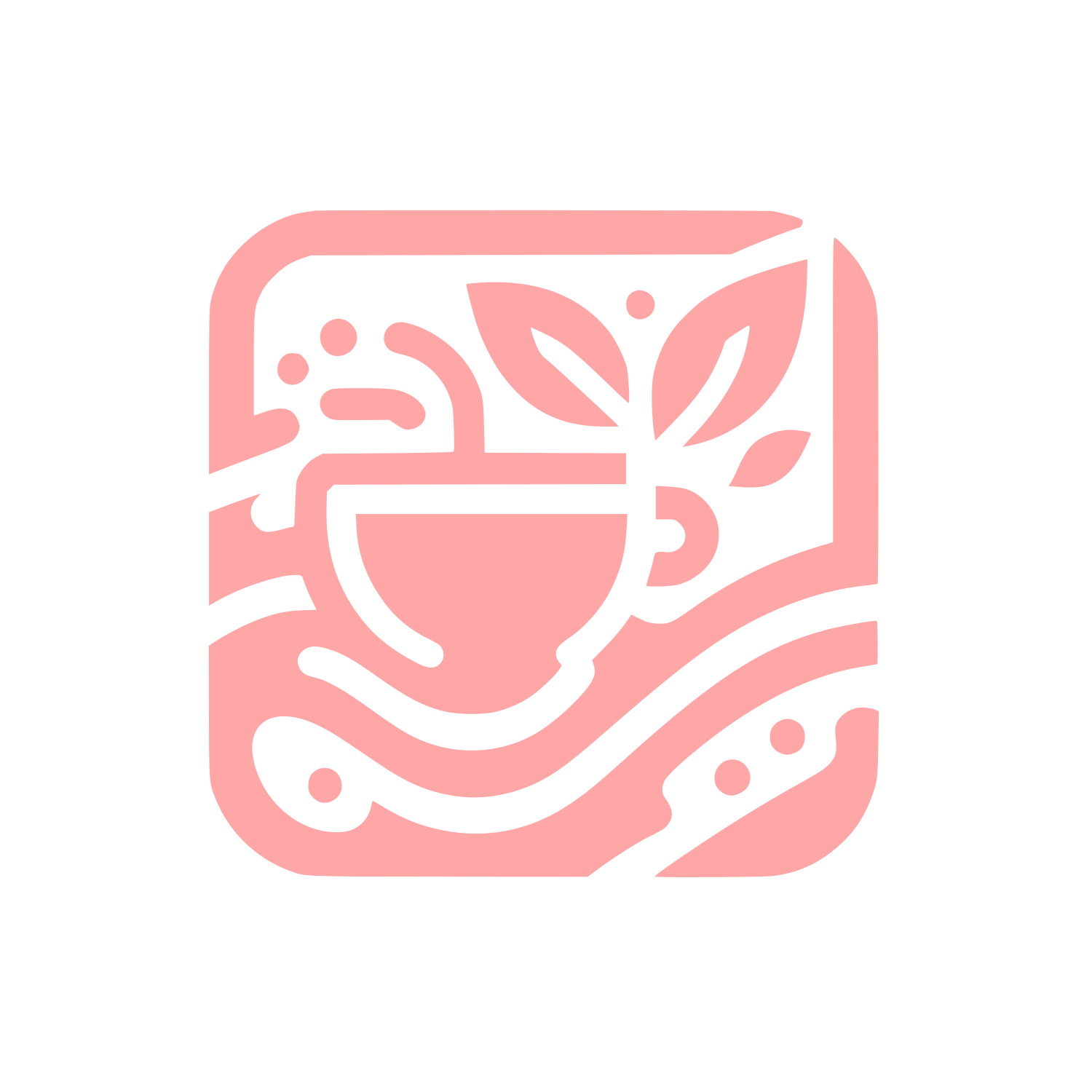 Logo for Coffee Brand #ffa6a6