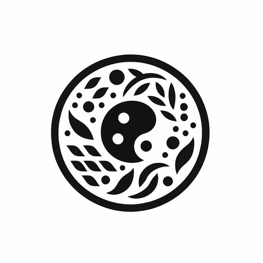 Yin Yang Nature Logo