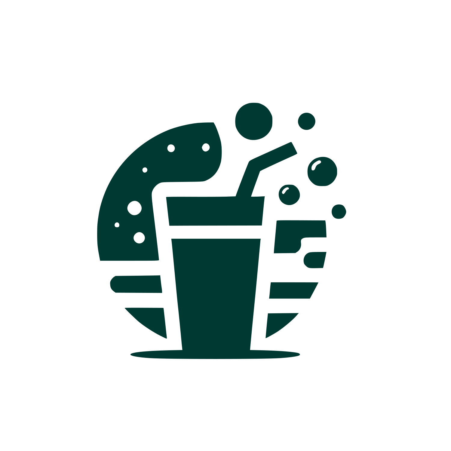 Drink and Snack Logo #003932