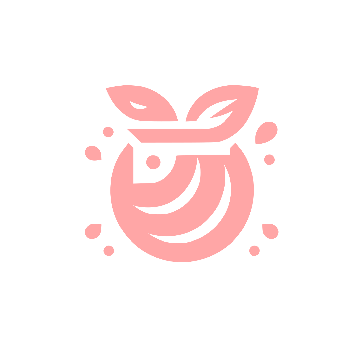 Fruit Themed Logo #ffa6a6