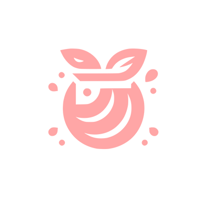 Fruit Themed Logo #ffa6a6