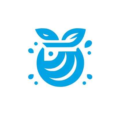 Fruit Themed Logo #00a3e4