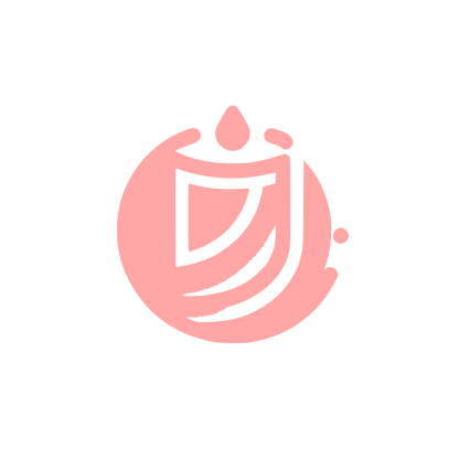 Juice Drop Monoline Icon #ffa6a6
