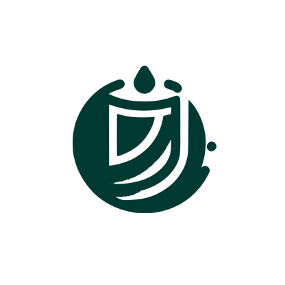 Juice Drop Monoline Icon #003932