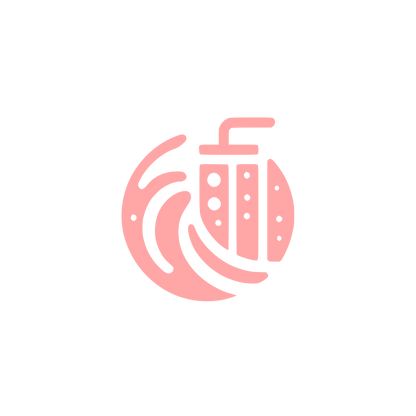 Beverage Logo Design #ffa6a6