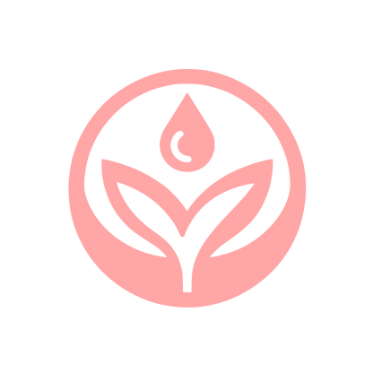 Plant and Water Logo #ffa6a6