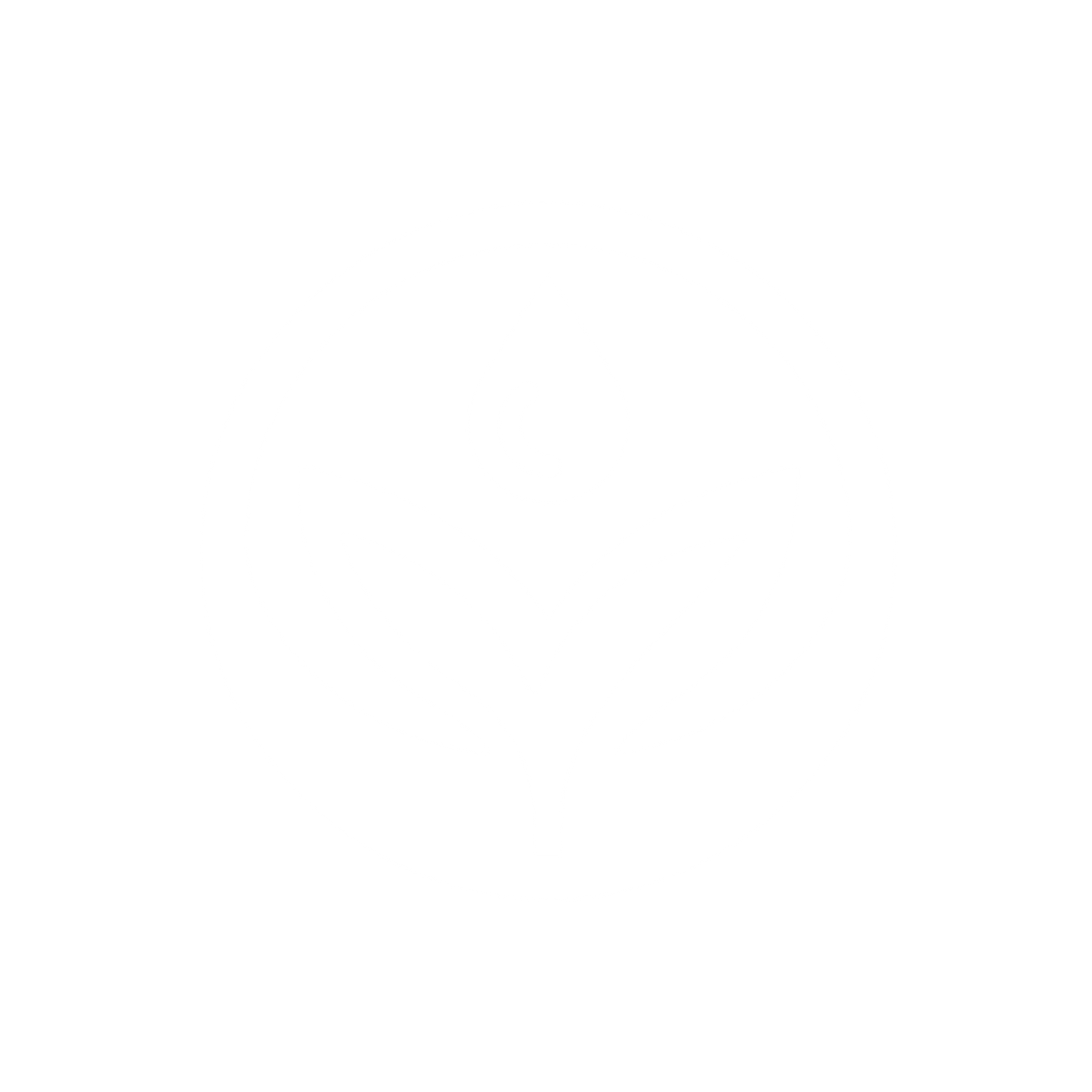 Plant and Water Logo #ffffff