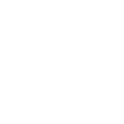 Plant and Water Logo #ffffff