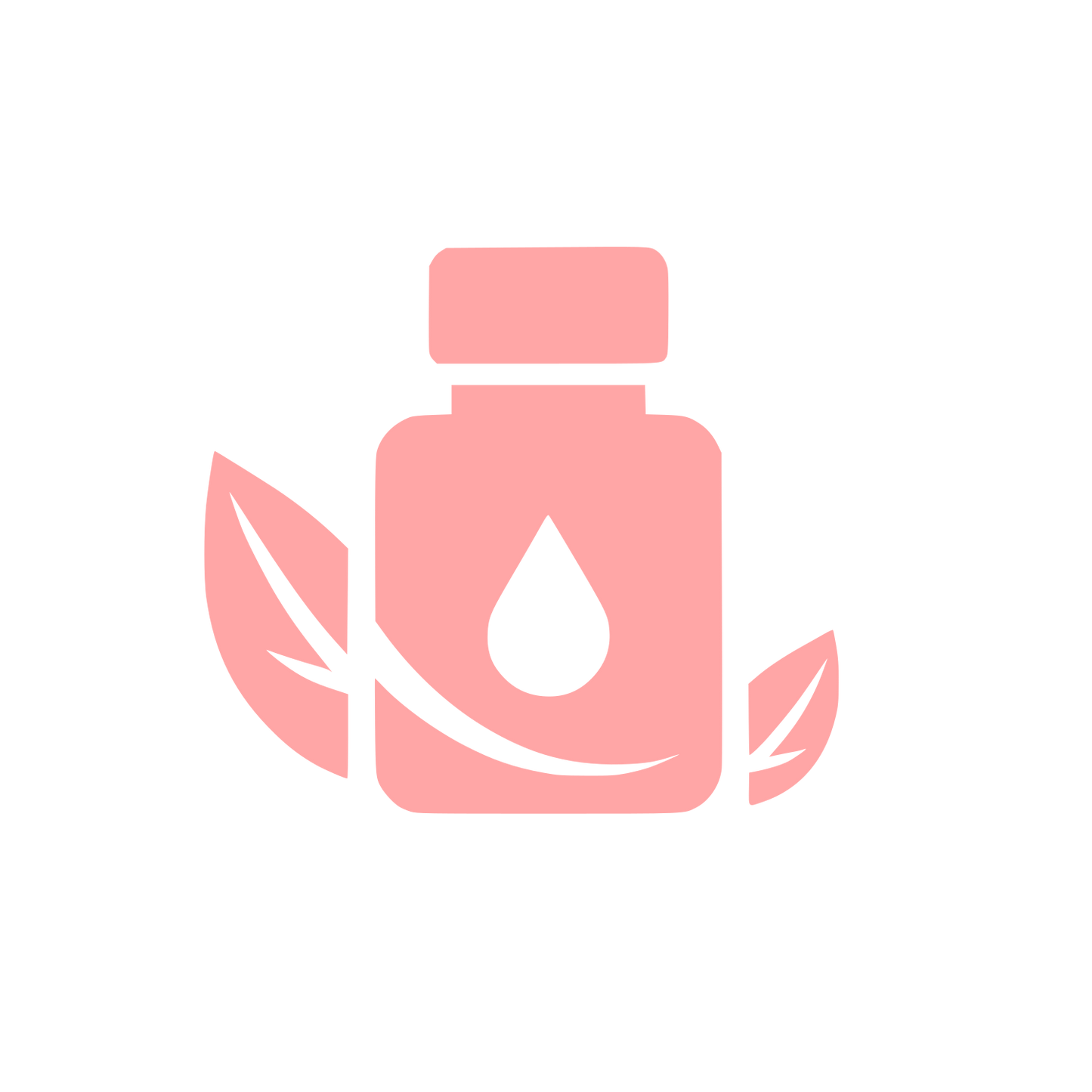 Herbal Product Logo #ffa6a6