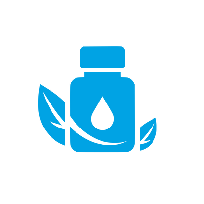 Herbal Product Logo #00a3e4