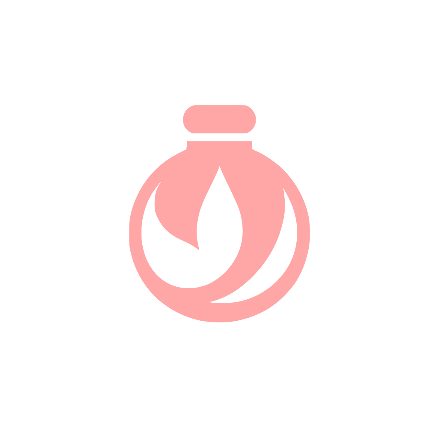 Logo for Fluid Brand #ffa6a6