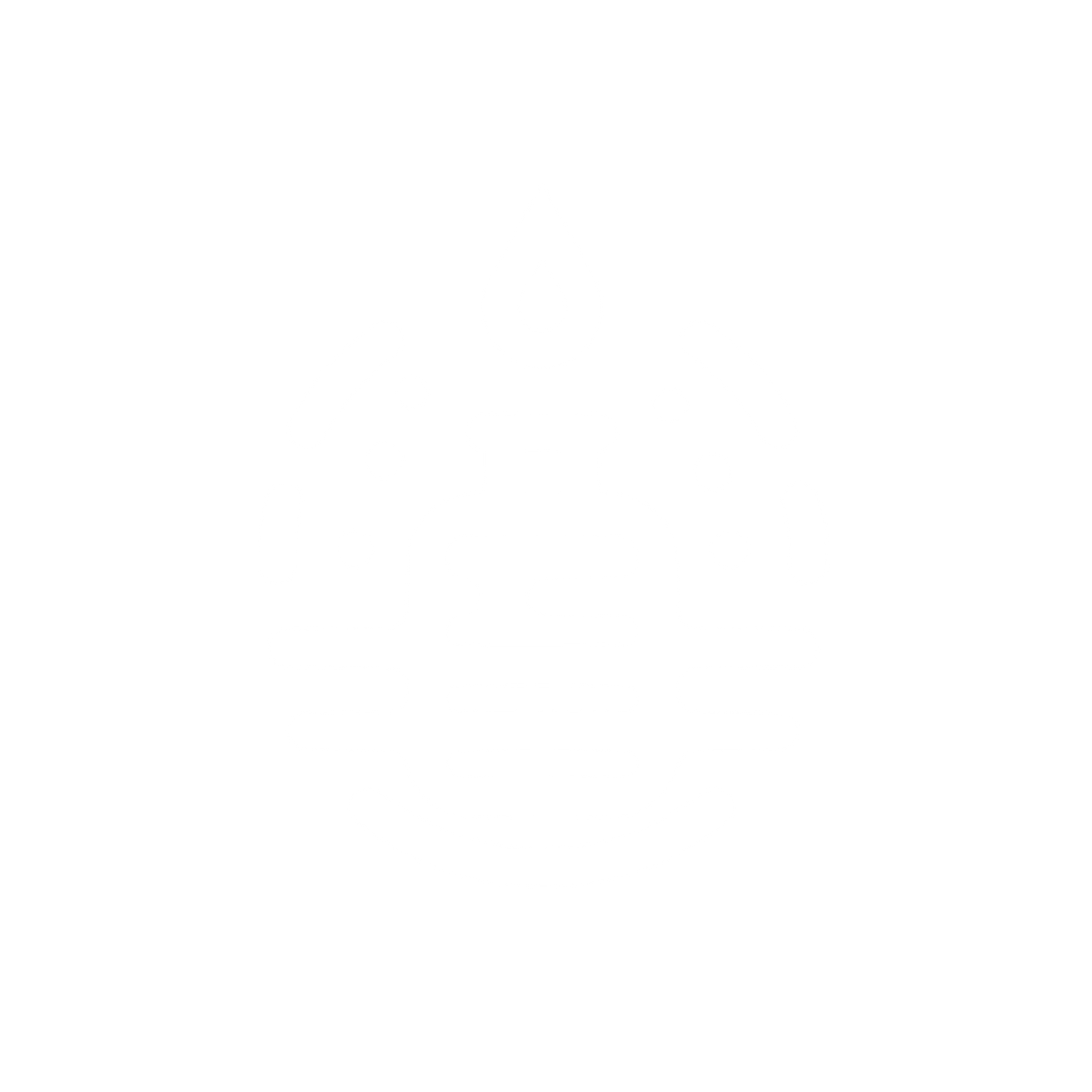 Water Bottle Logo #ffffff