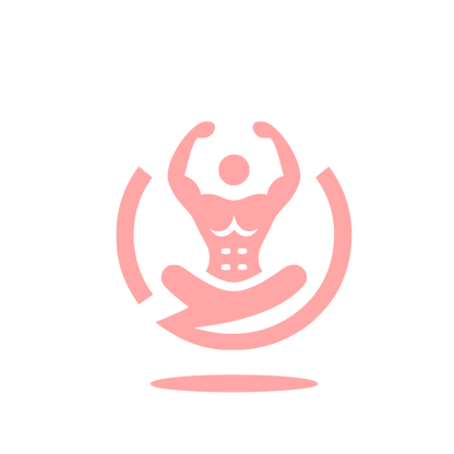 Fitness Logo Design #ffa6a6