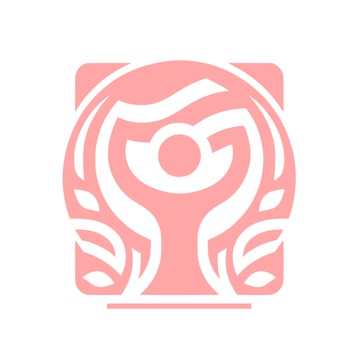 Bold Tree Logo #ffa6a6
