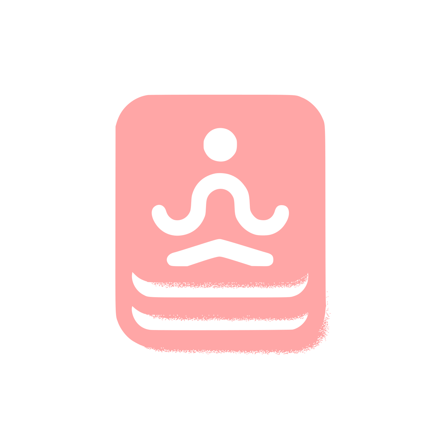 Yoga Studio Logo #ffa6a6
