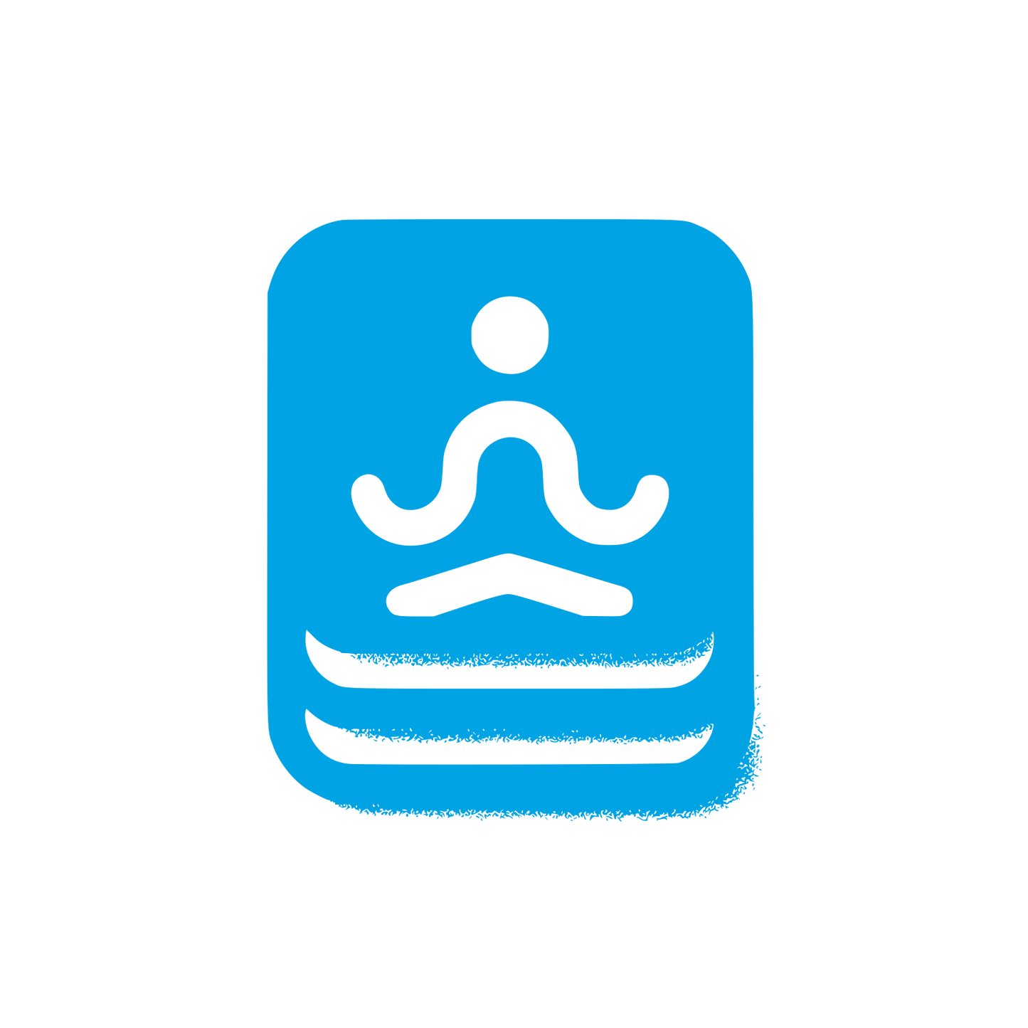 Yoga Studio Logo #00a3e4