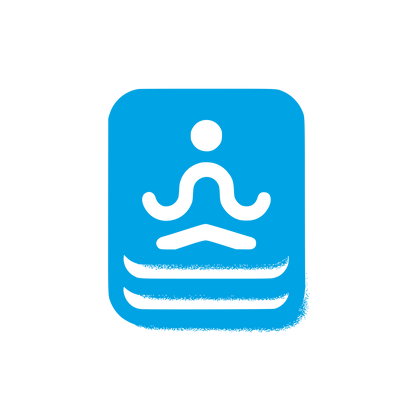 Yoga Studio Logo #00a3e4
