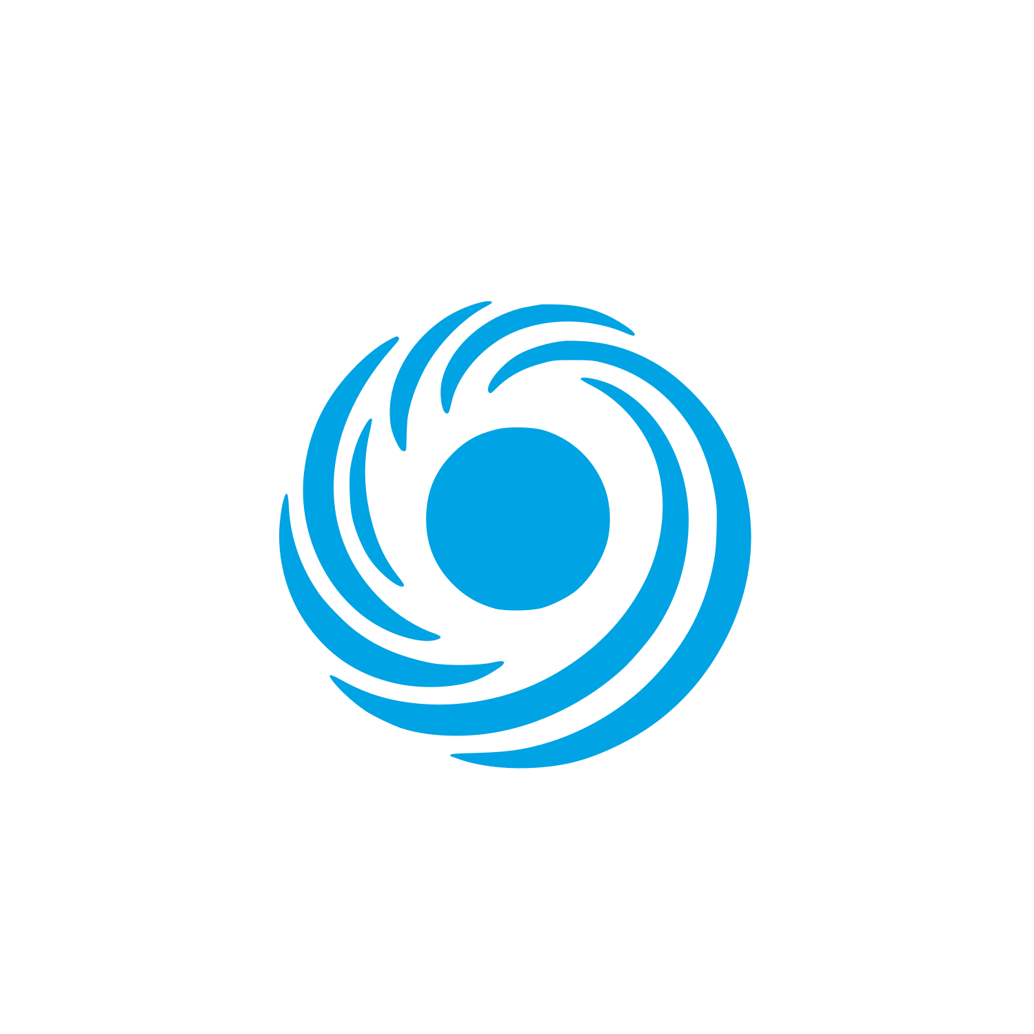 Swirl Jewelry Logo #00a3e4