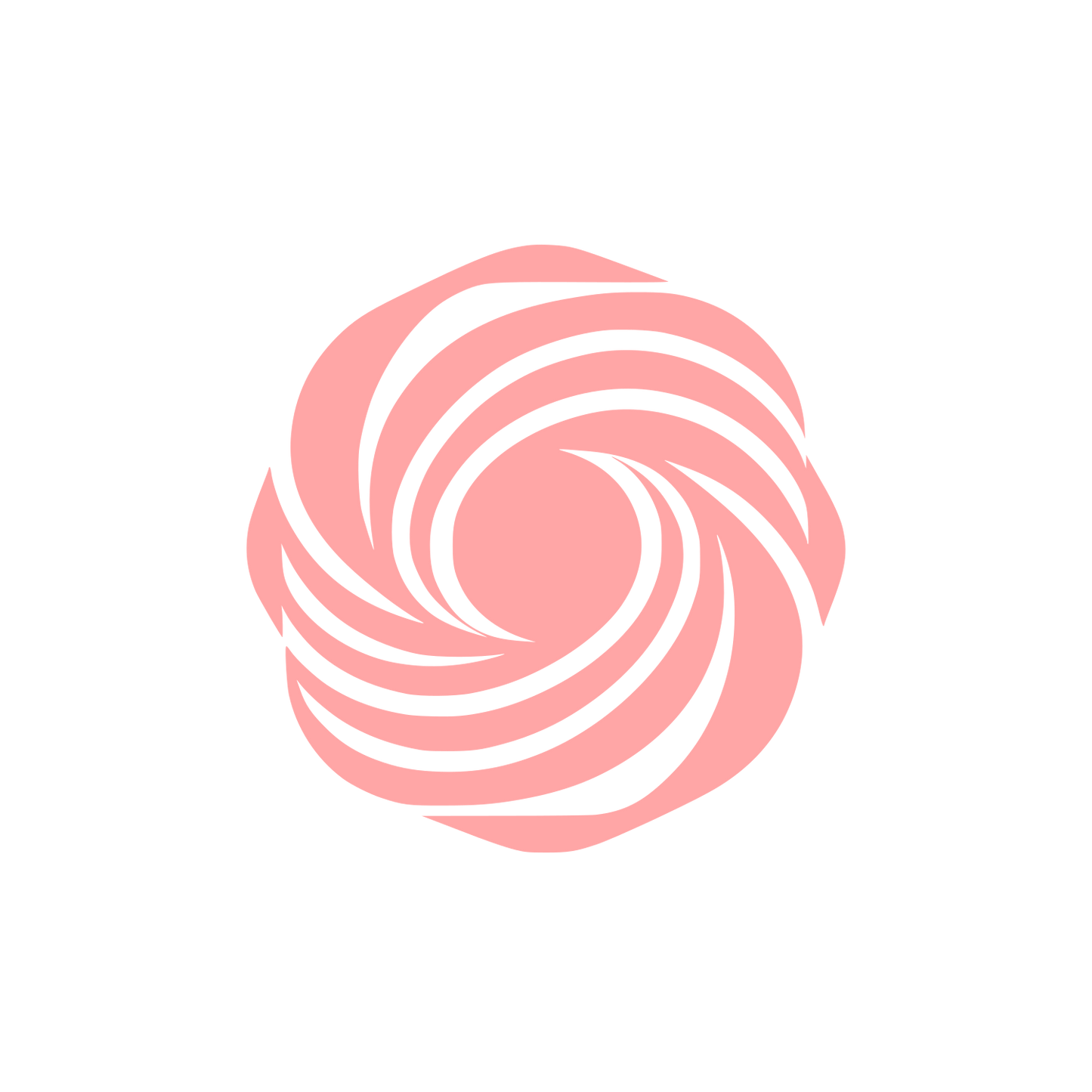 Spiral Logo #ffa6a6