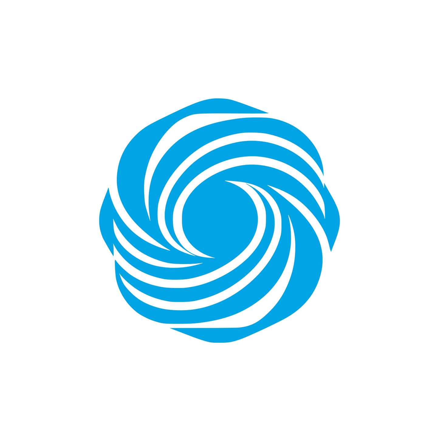 Spiral Logo #00a3e4