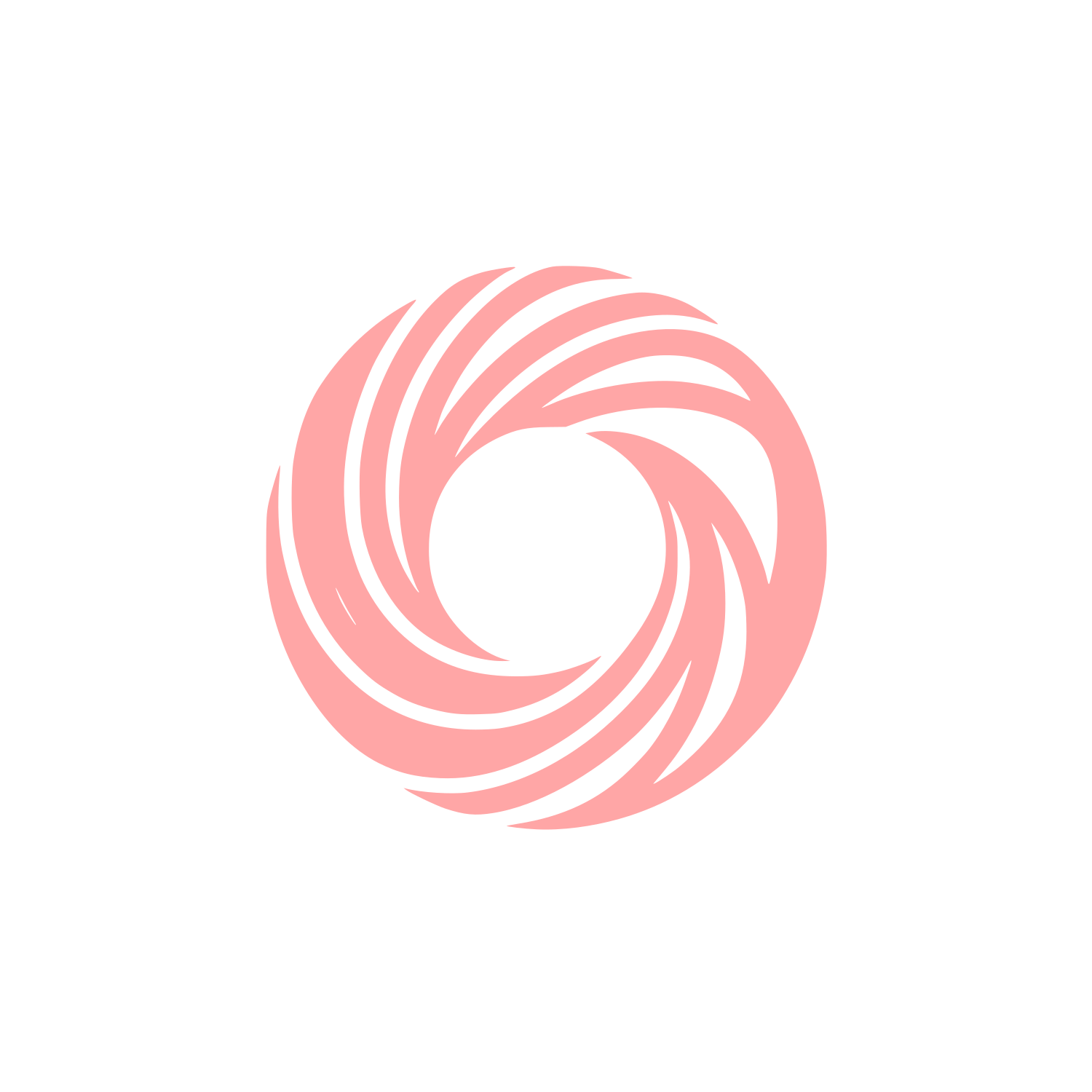 Circle Jewelry Logo #ffa6a6