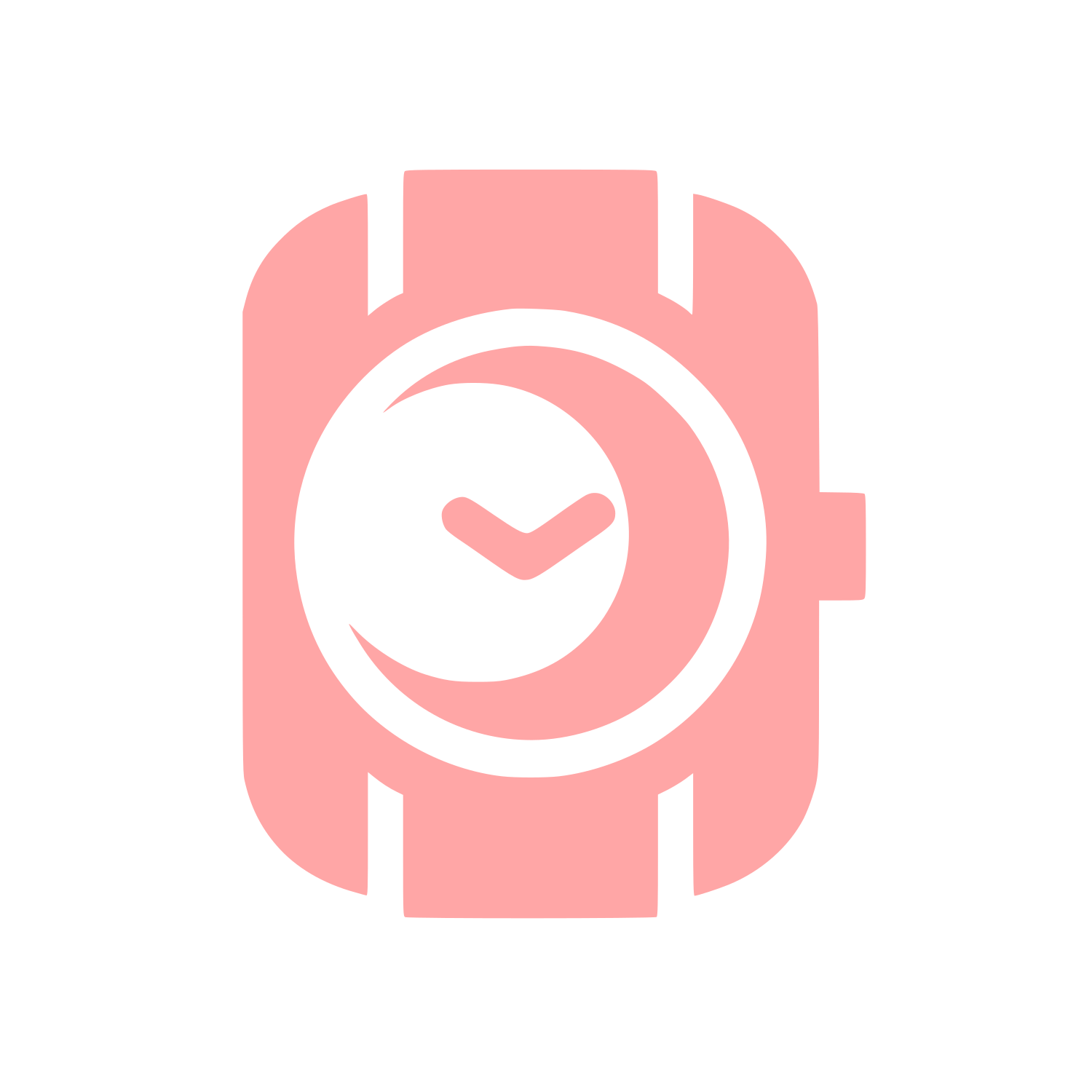 Watch Logo #ffa6a6