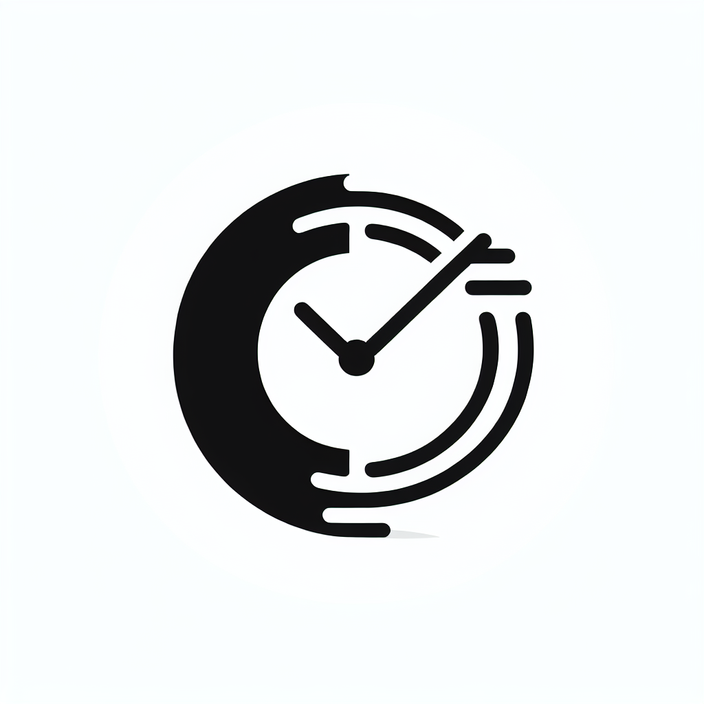 Clock Logo Design