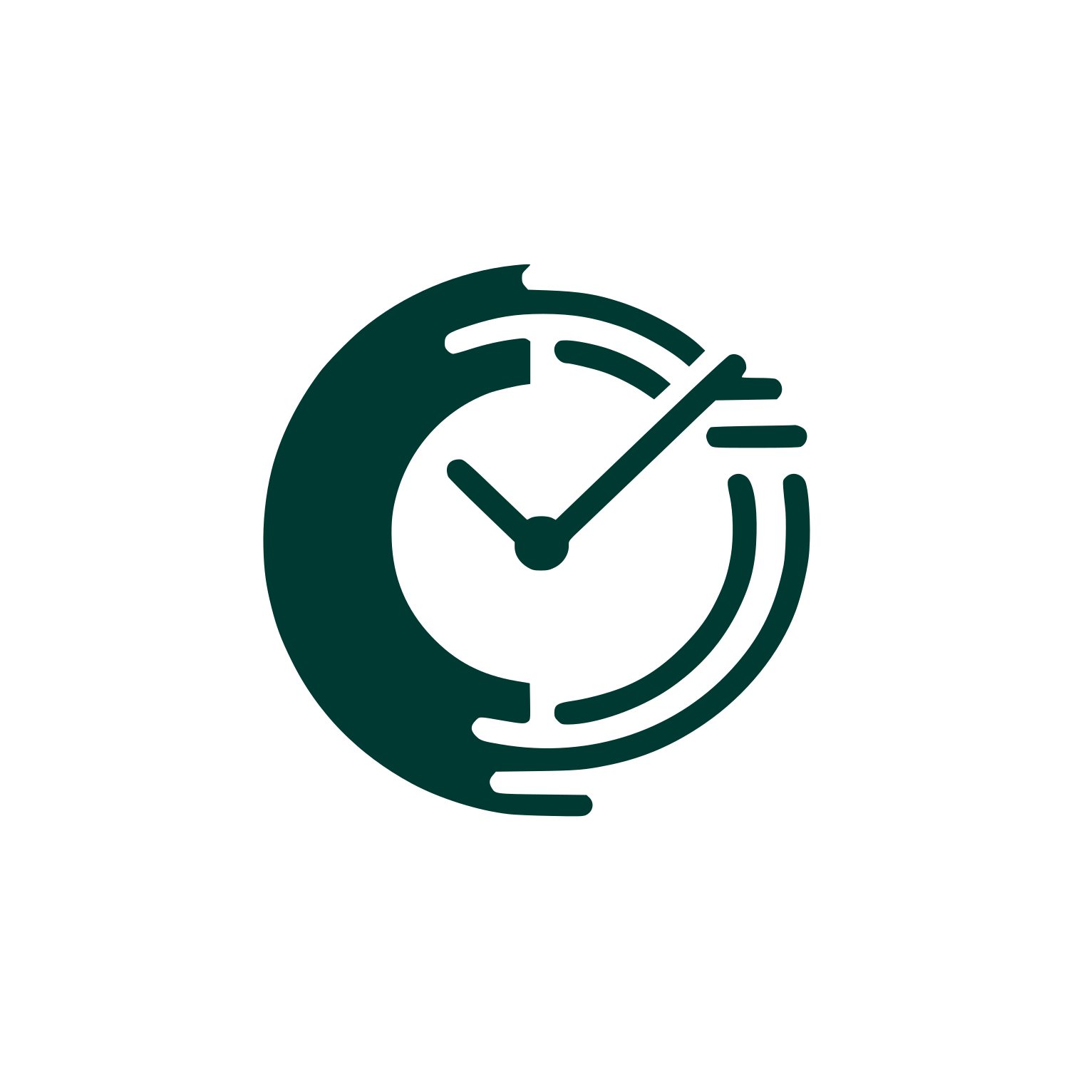 Clock Logo Design #003932
