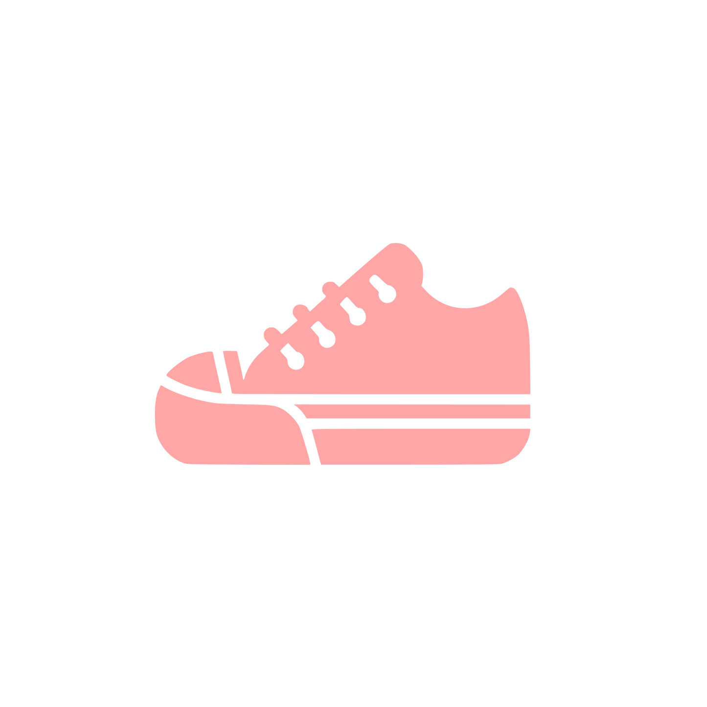 Shoe Brand Logo #ffa6a6