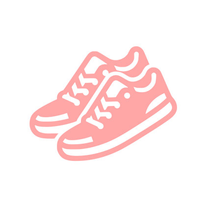 Shoe Logo Design #ffa6a6