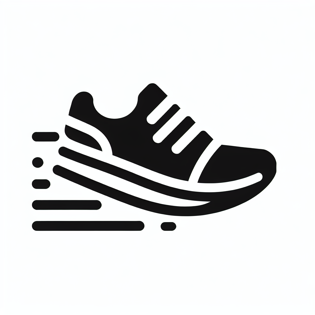 Running Shoe Logo