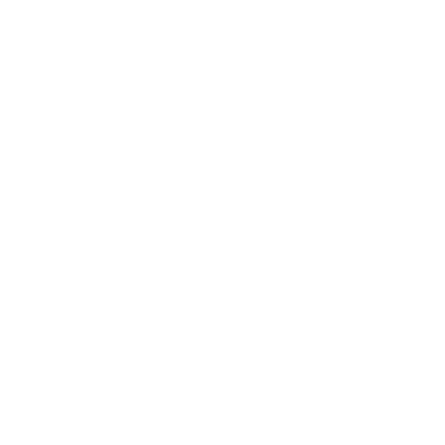 Wave Lock Logo #ffffff