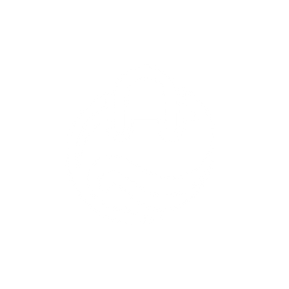 Wave Lock Logo #ffffff