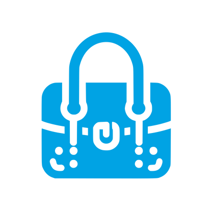 Logo Handbag Design #00a3e4