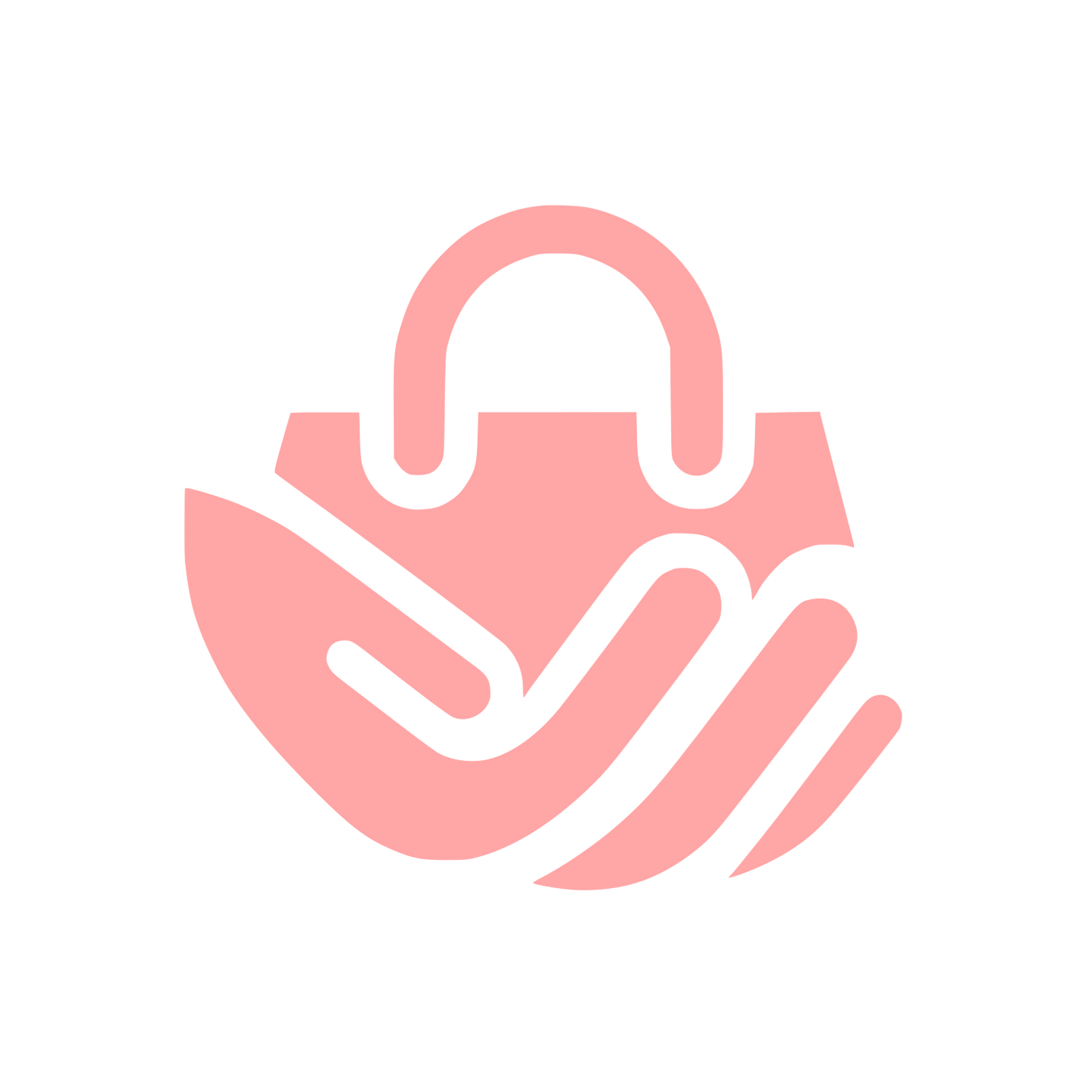 Logo for Security Service #ffa6a6
