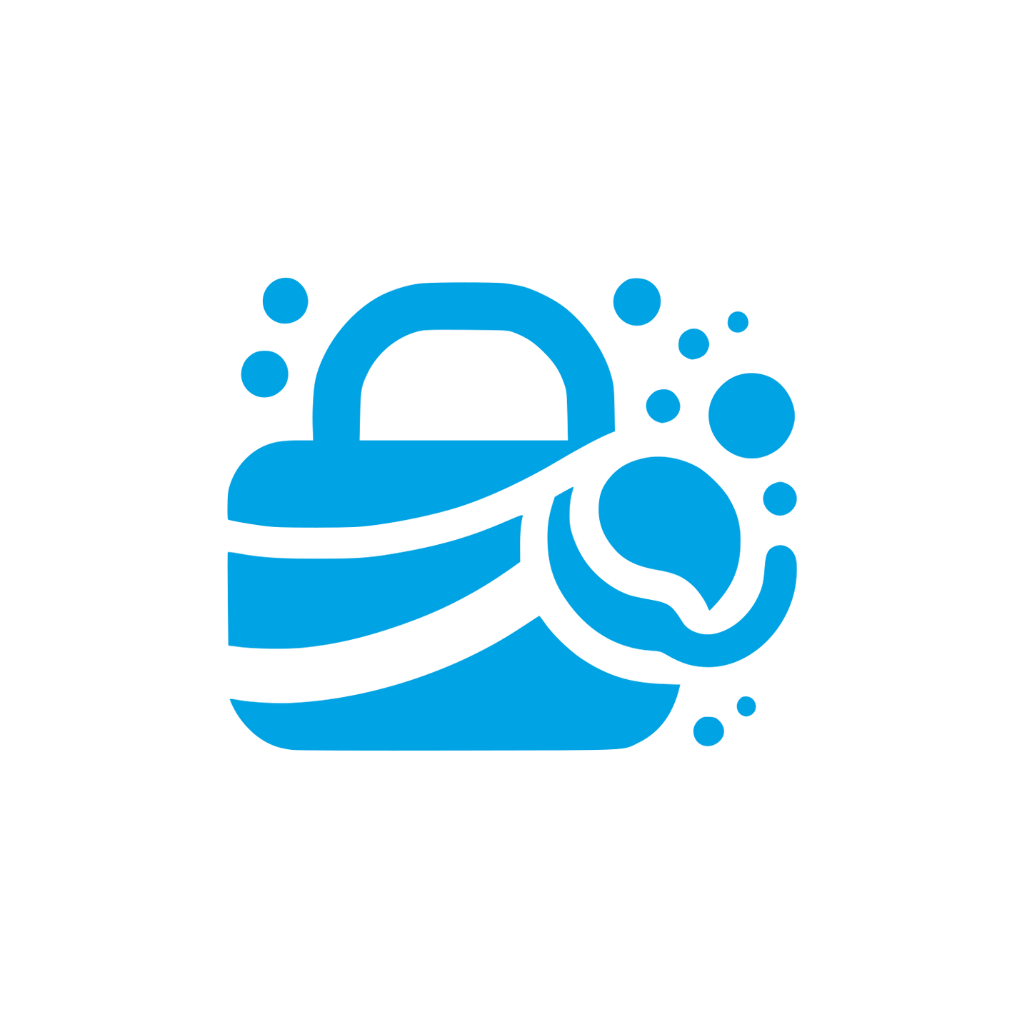 Logo for Secure Shopping #00a3e4