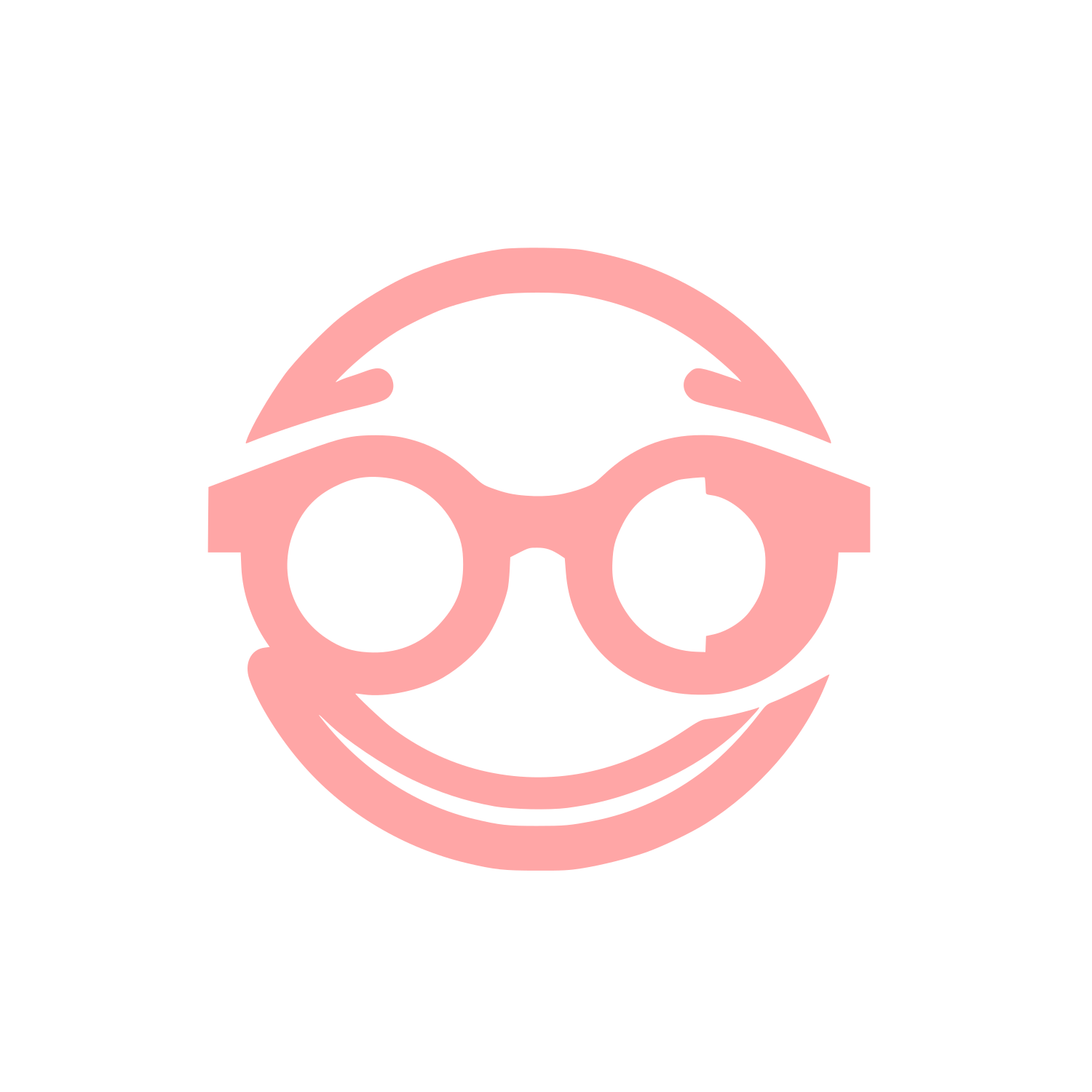 Smiley Face Logo #ffa6a6