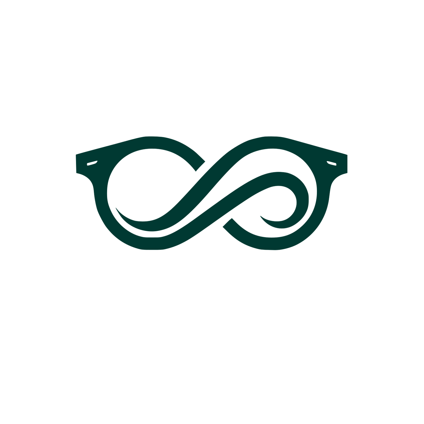 Glasses Logo Design #003932