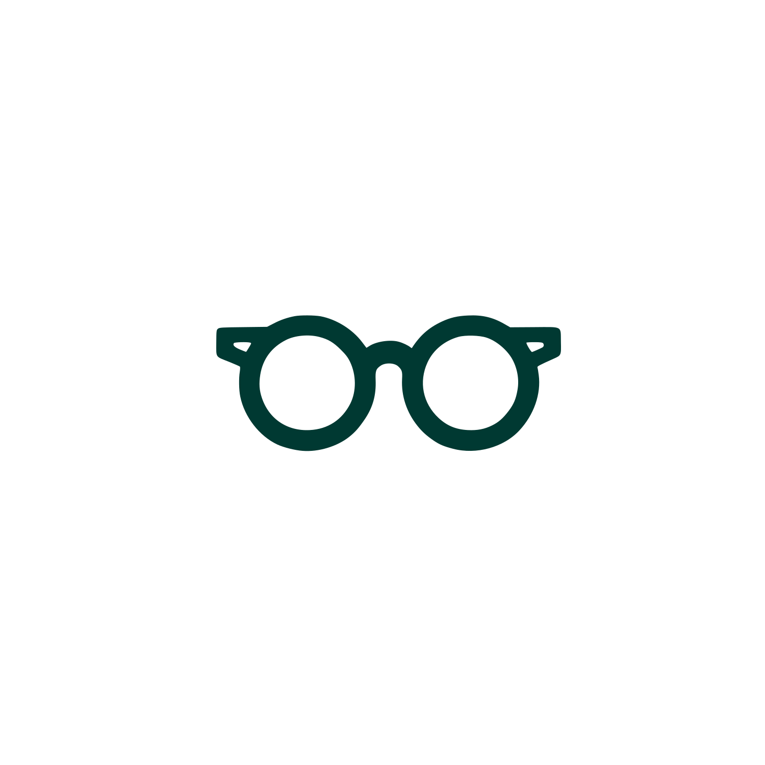 Glasses Logo Design #003932