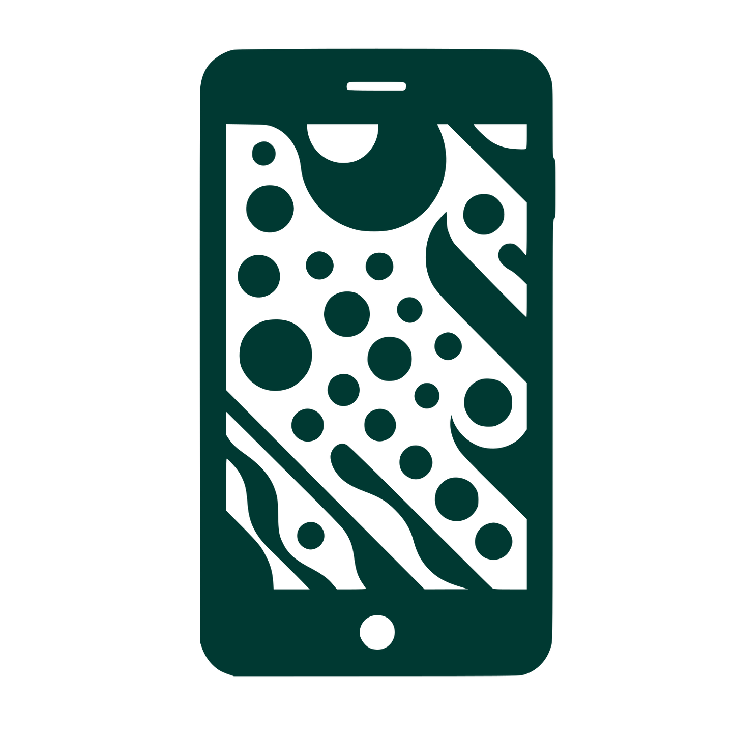 Mobile App Logo #003932
