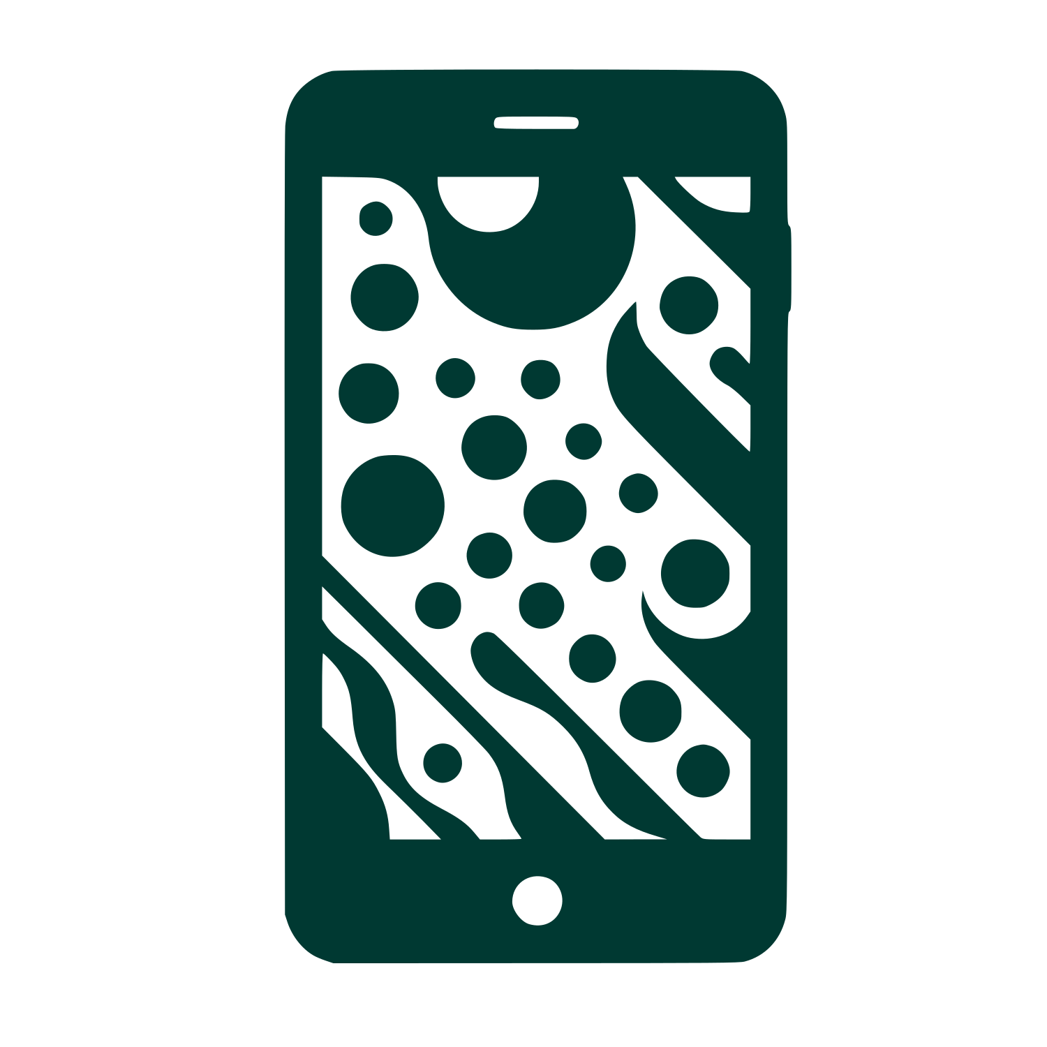 Mobile App Logo #003932